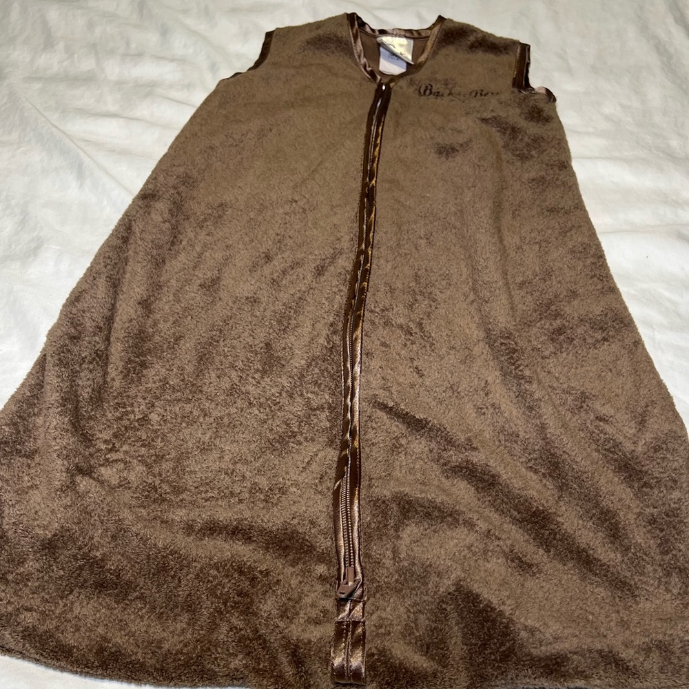 Halo Sleep Sack winter brown sherpa